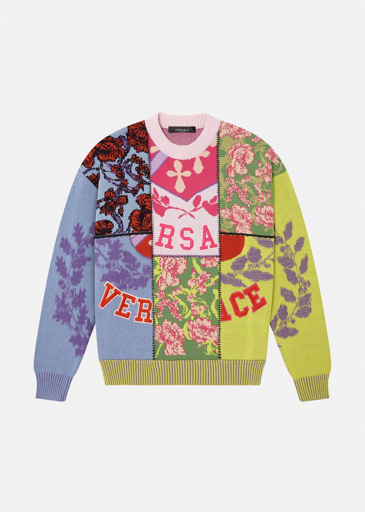 Acid Bouquet Knitted Sweater - 1