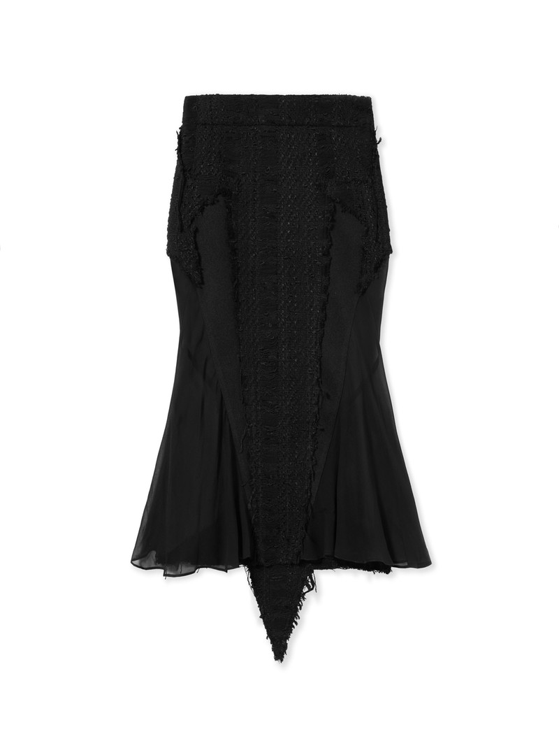 Off-White Tweed Star Skirt outlook