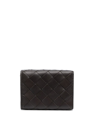 Bottega Veneta Intrecciato-weave wallet outlook