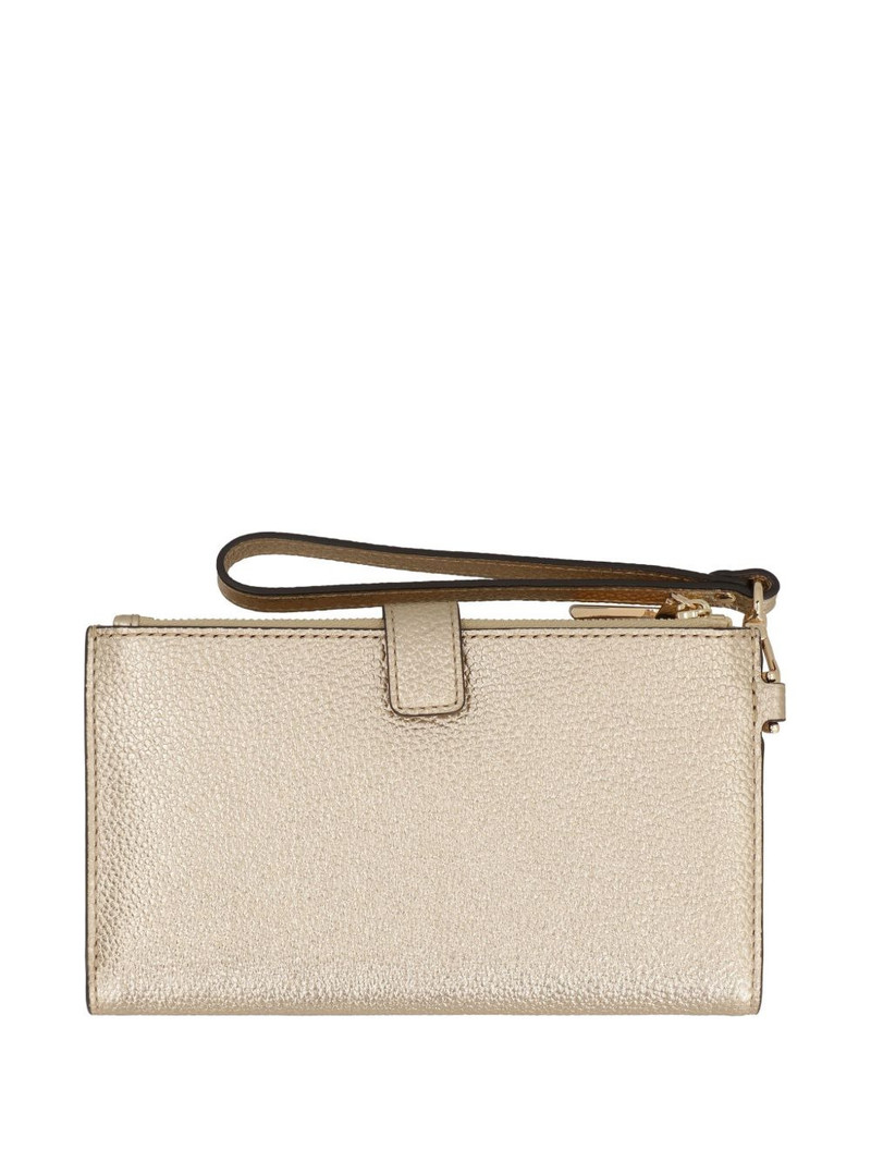 MICHAEL KORS Adele double zip wristlet outlook