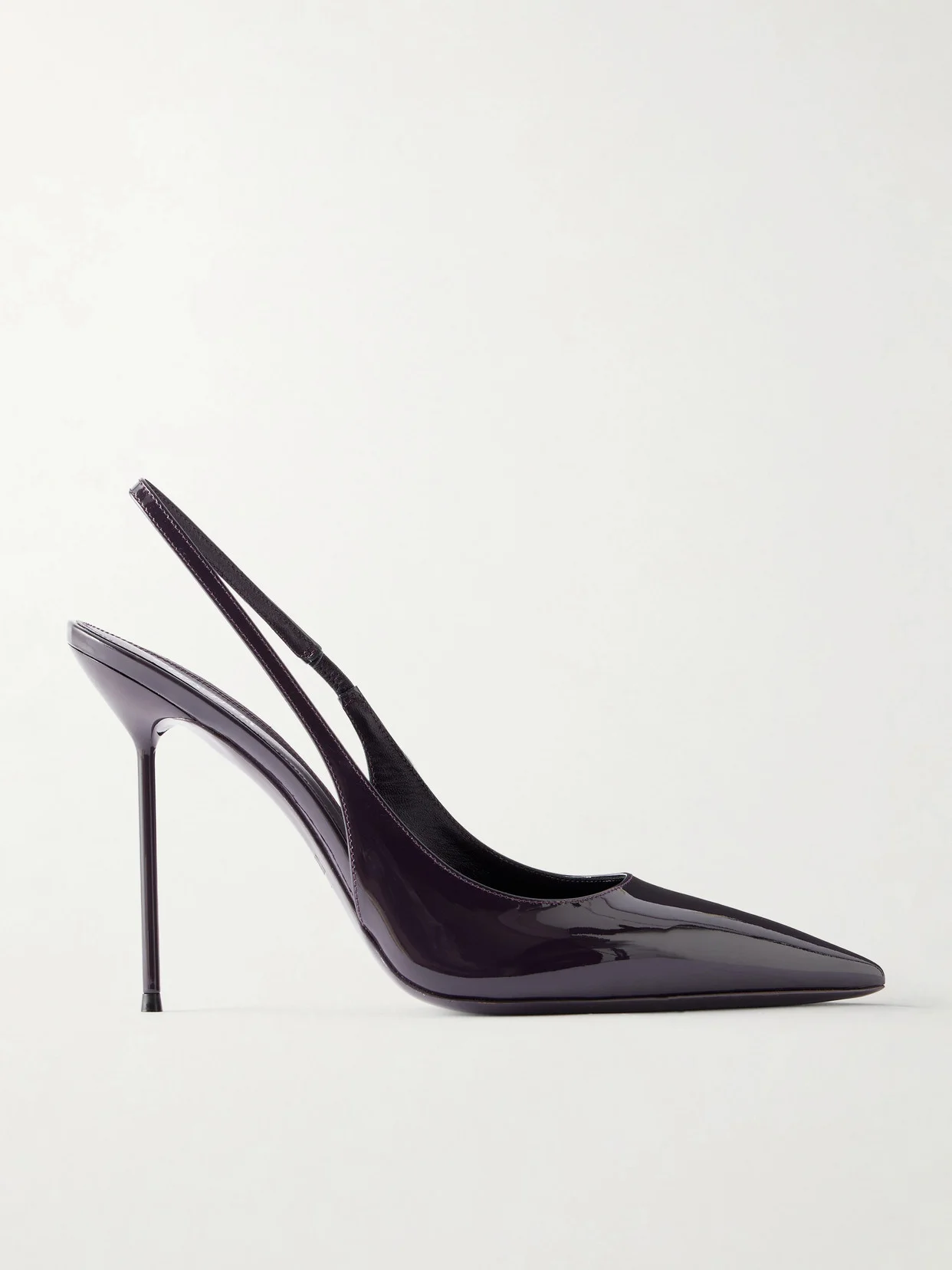 105 Lidia Patent-leather Slingback Pumps - 1