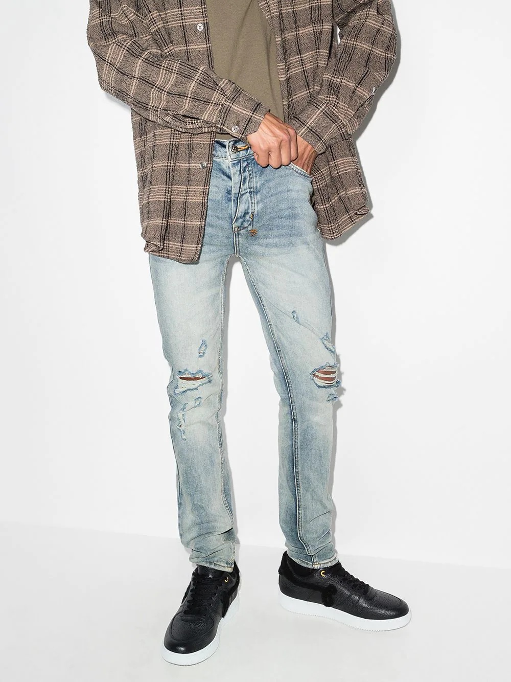 Van Winkle Skyhigh Trashed skinny jeans - 2
