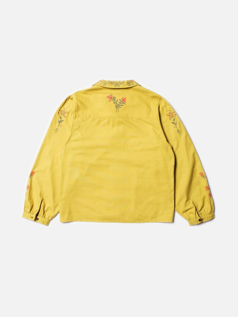 Edith Embroidery Blouse Lime 5