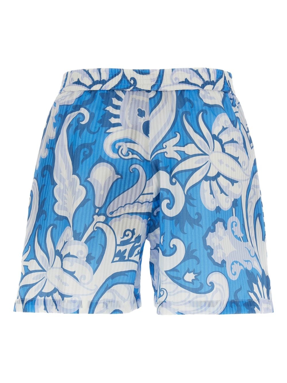 paisley-print shorts - 2