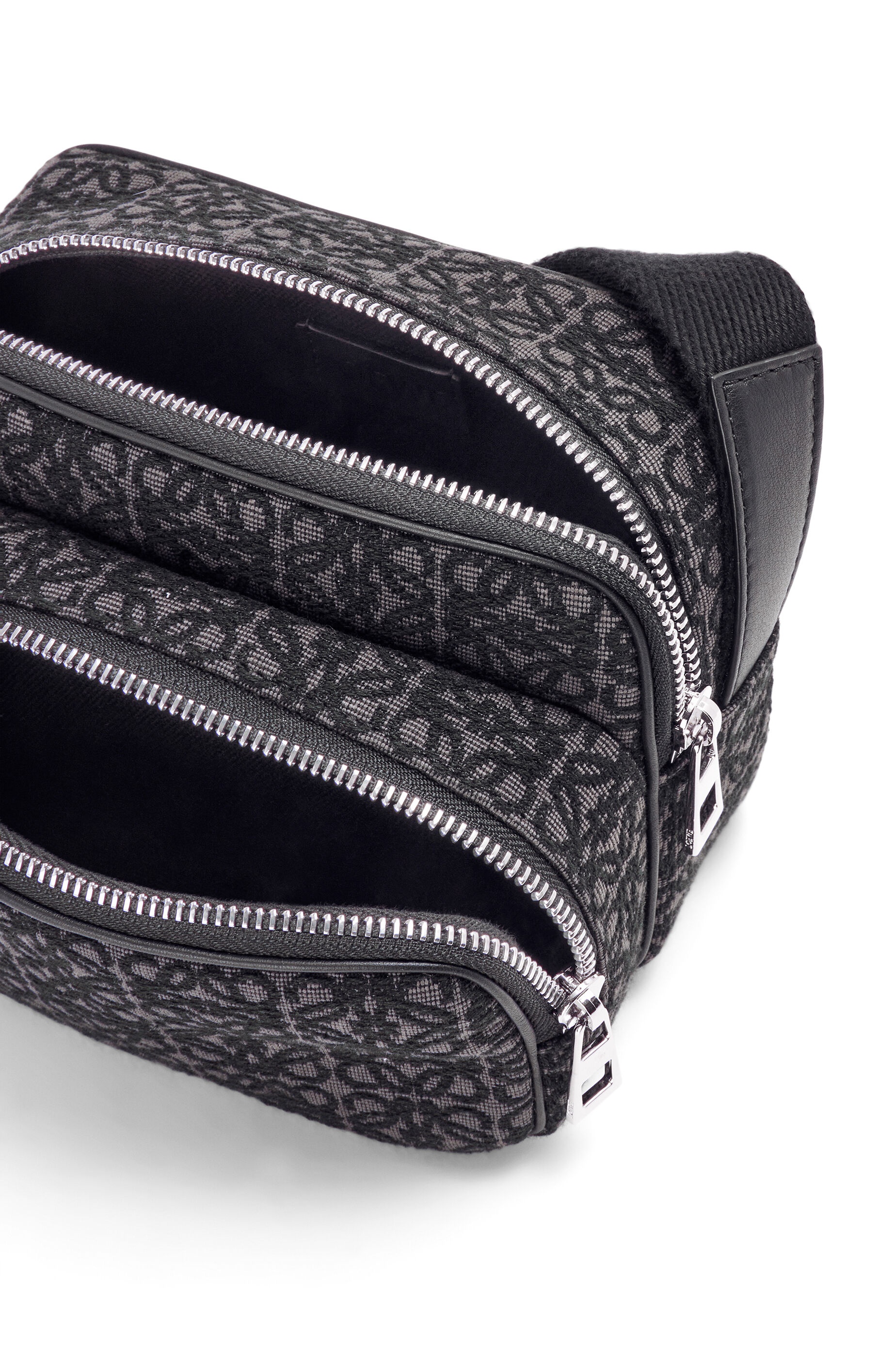 Mini Camera bag in Anagram jacquard and calfskin - 7