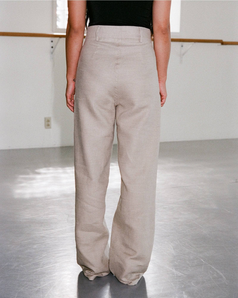 BASERANGE Navalo Pants - Fine Linen outlook