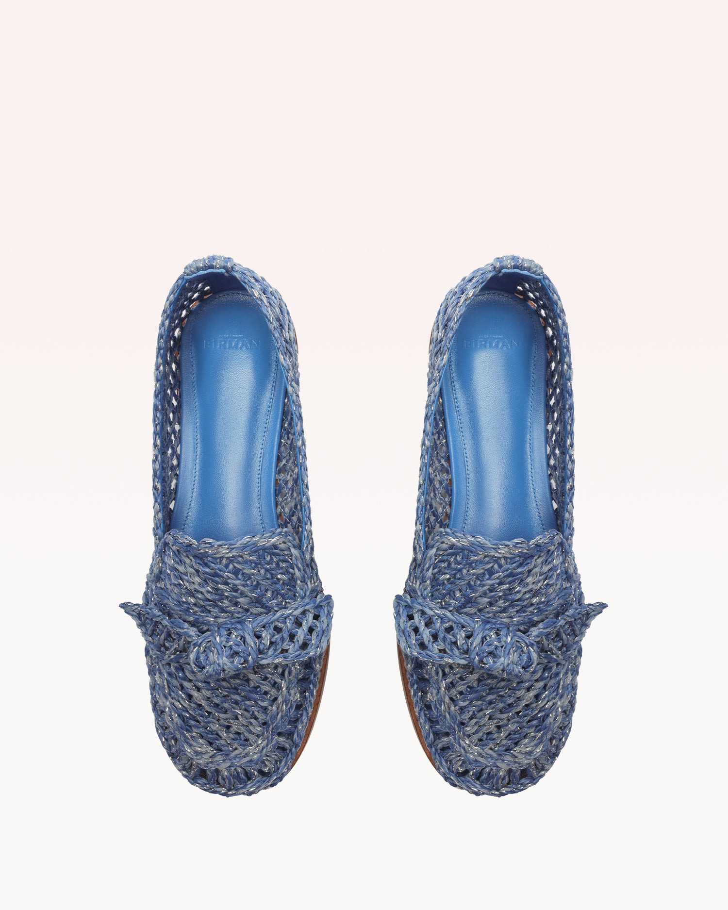 RAFFIA PENNY LOAFER PETROLEO - 4