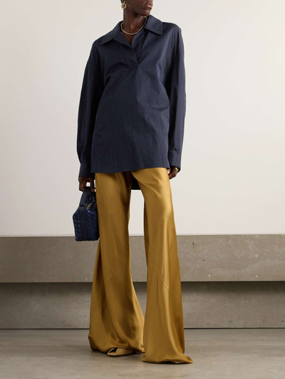 Dries Van Noten Oversized cotton-twill shirt outlook