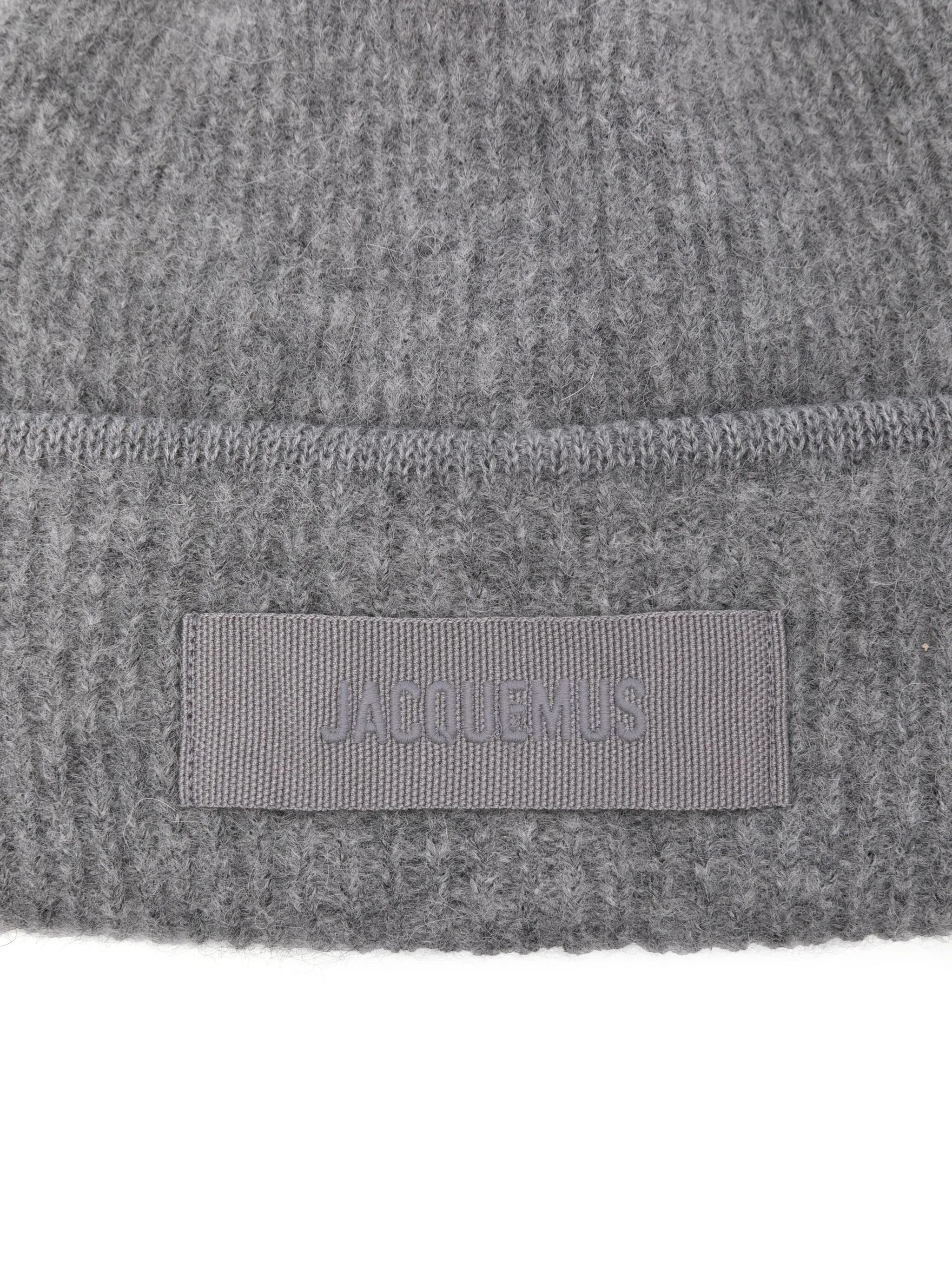 Jacquemus Le Bonnet Gros Grain Beanie Hat - 2