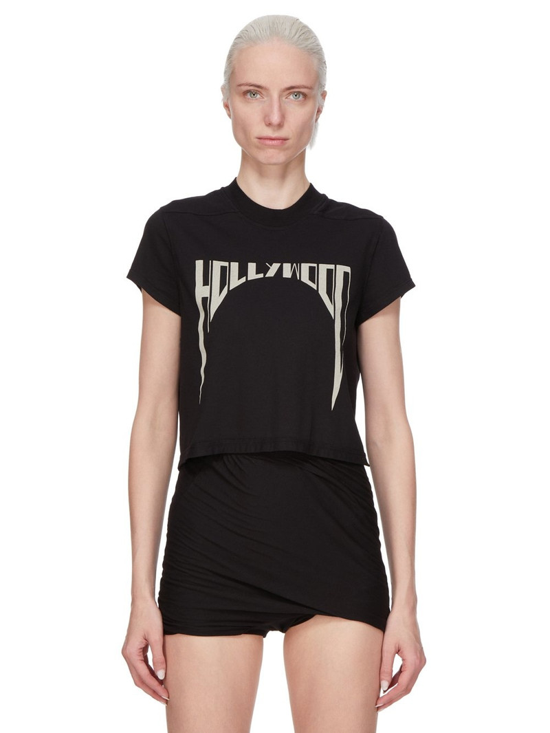 Rick Owens DRKSHDW Cropped Small Level T-Shirt 1