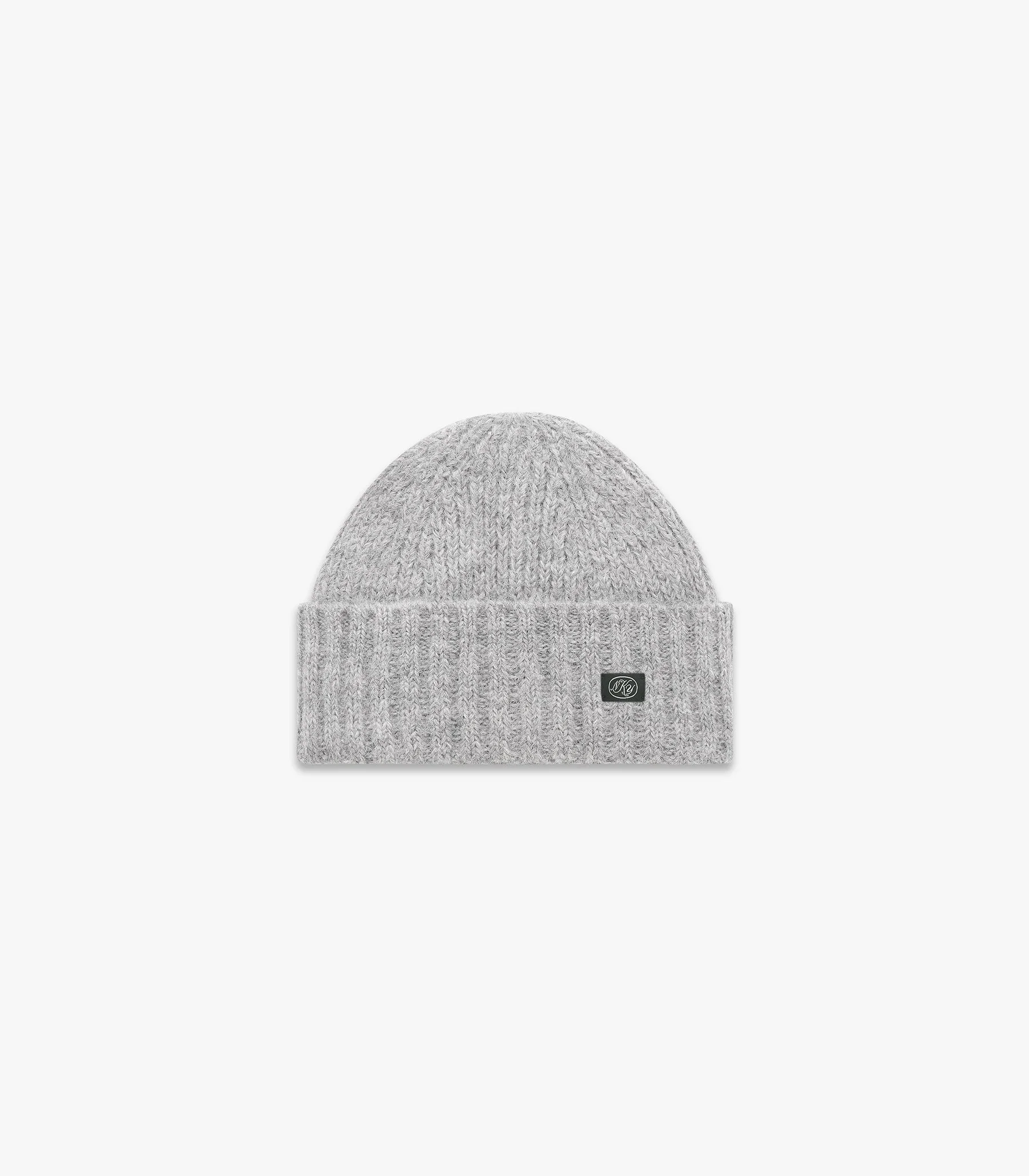 Bud Alpaca Knit Cap Fog Grey - 1