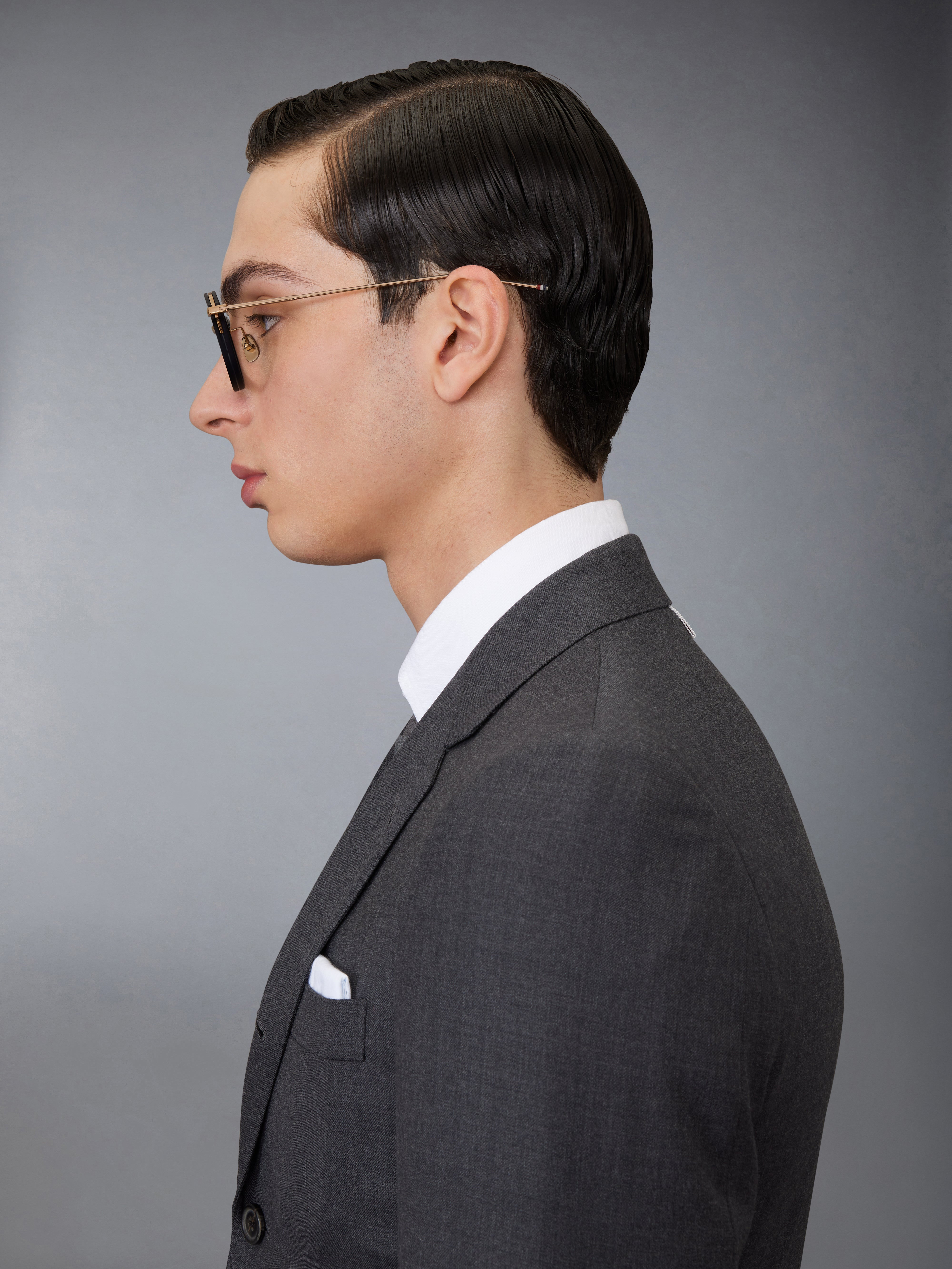 Acetate and Titanium Round Eyeglasses - 5