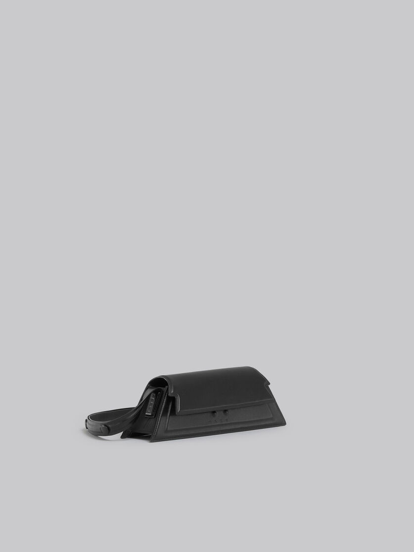 MINI TRUNKOISE BAG IN SMOOTH BLACK LEATHER - 6