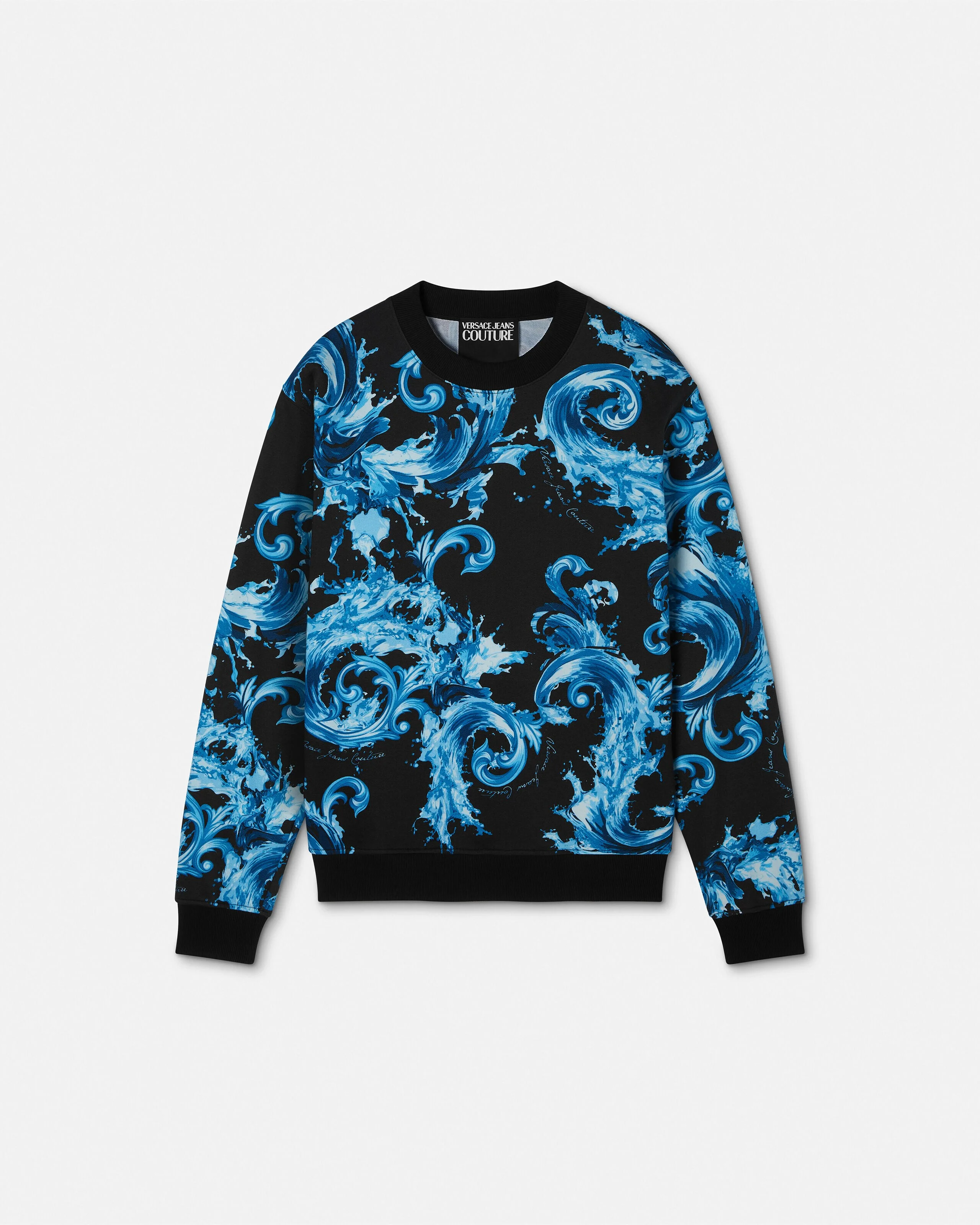 Printed Cotton-Jersey Sweatshirt - 1