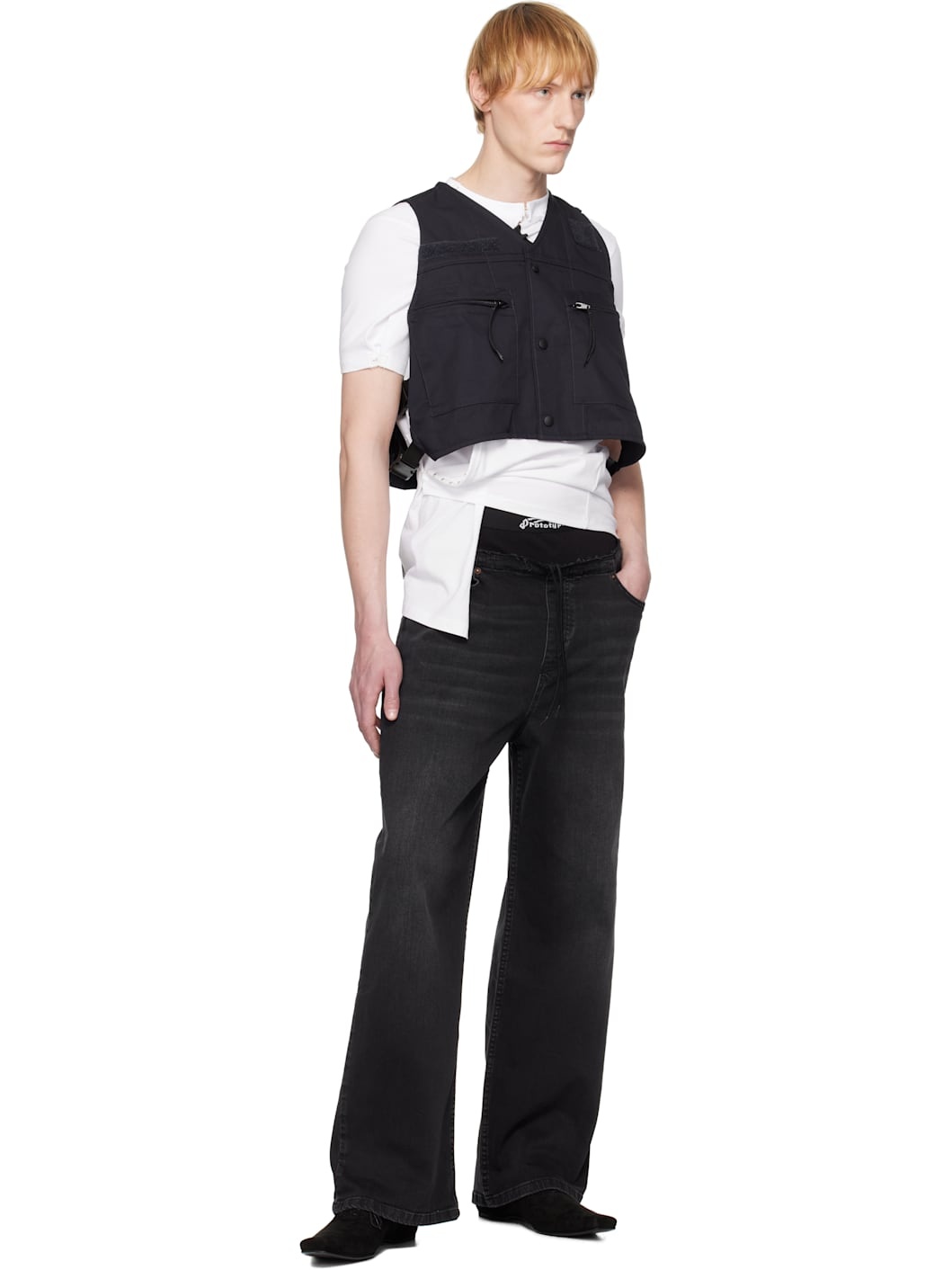 Navy Backpack Vest - 4