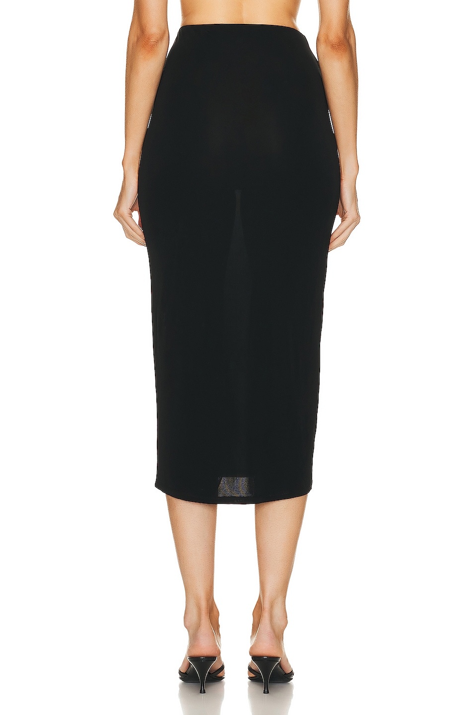 Jersey Lace Up Skirt - 3