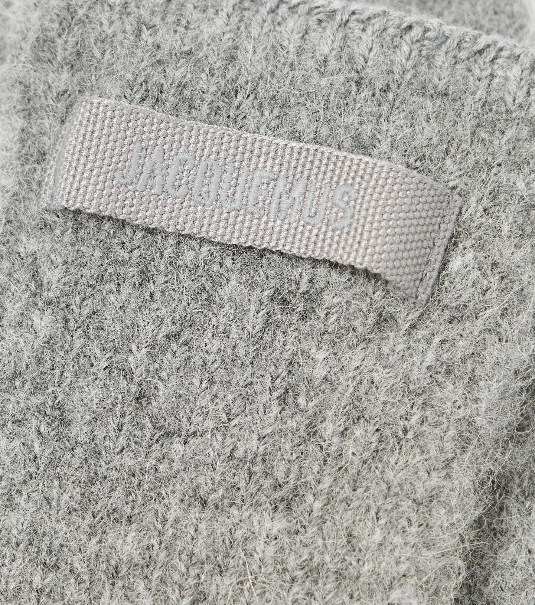 Les Gants Gros Grain wool-blend gloves - 2