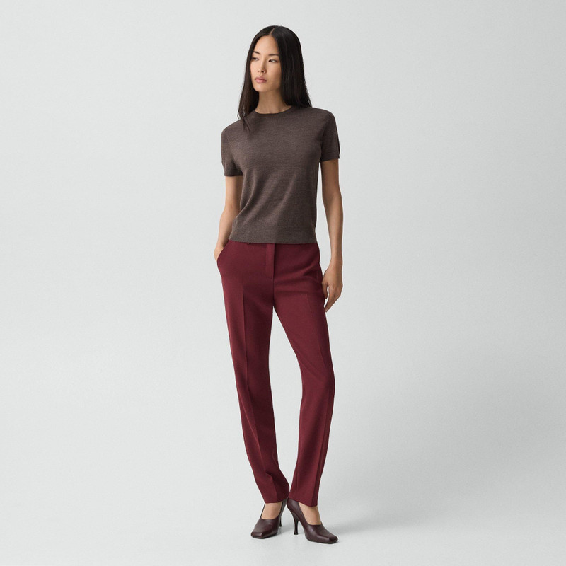 Theory Sweater Tee in Regal Wool outlook