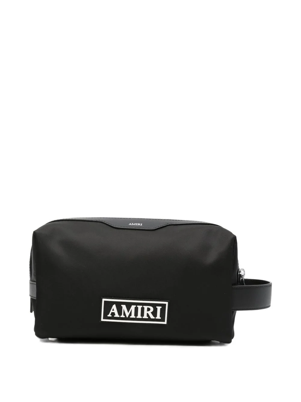 logo-patch wash bag - 1