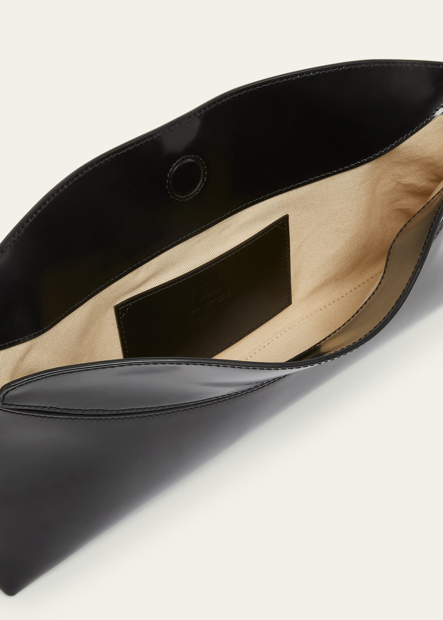 Le Calisso Patent Leather Shoulder Bag - 4
