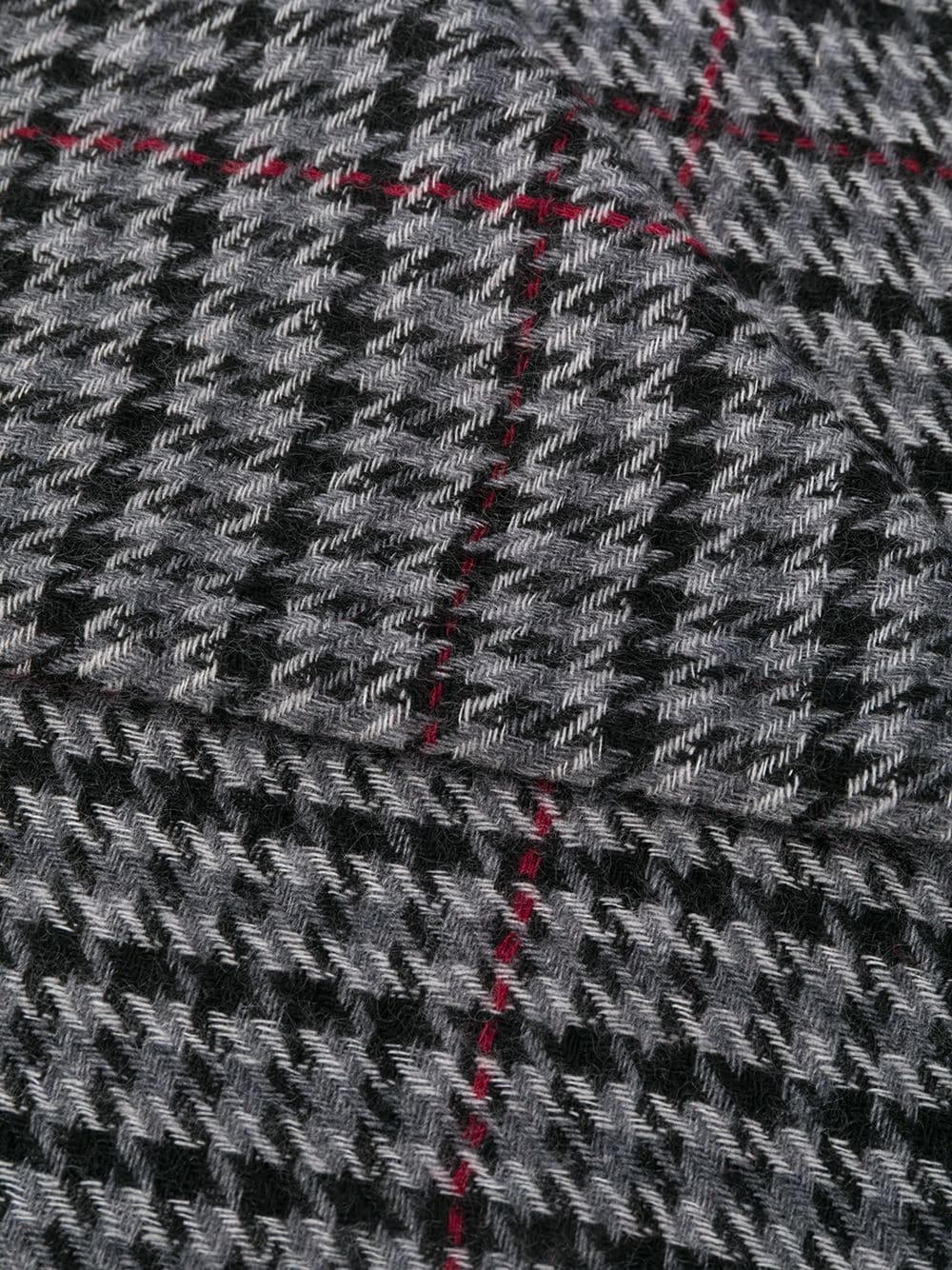 houndstooth check scarf - 3