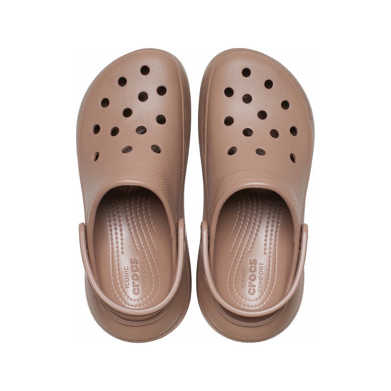 Crocs Classic Crush Clogs 'Brown' 207521-2Q9 - 4