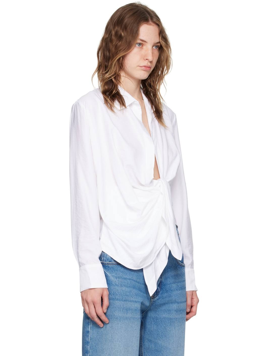 White Les Sculptures 'La chemise Bahia' Shirt - 2