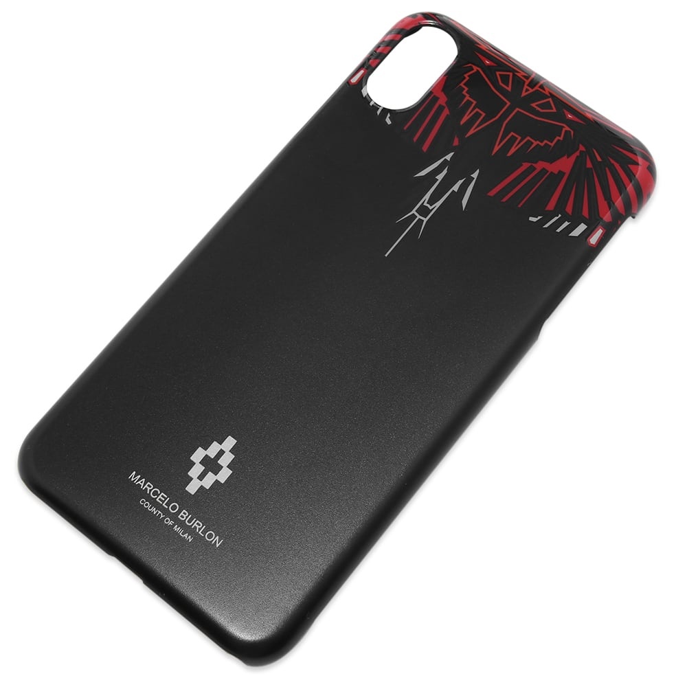 Marcelo Burlon Geometric Wings iPhone XS Max Case - 4