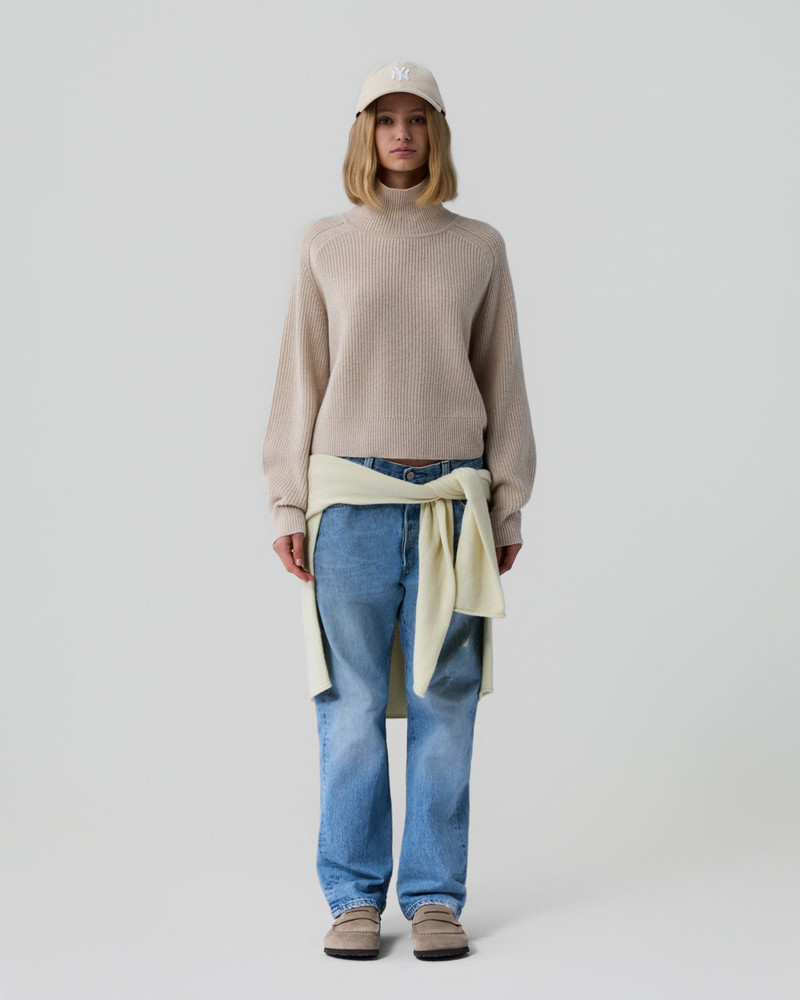 GUEST IN RESIDENCE Cropped Rib Turtleneck outlook