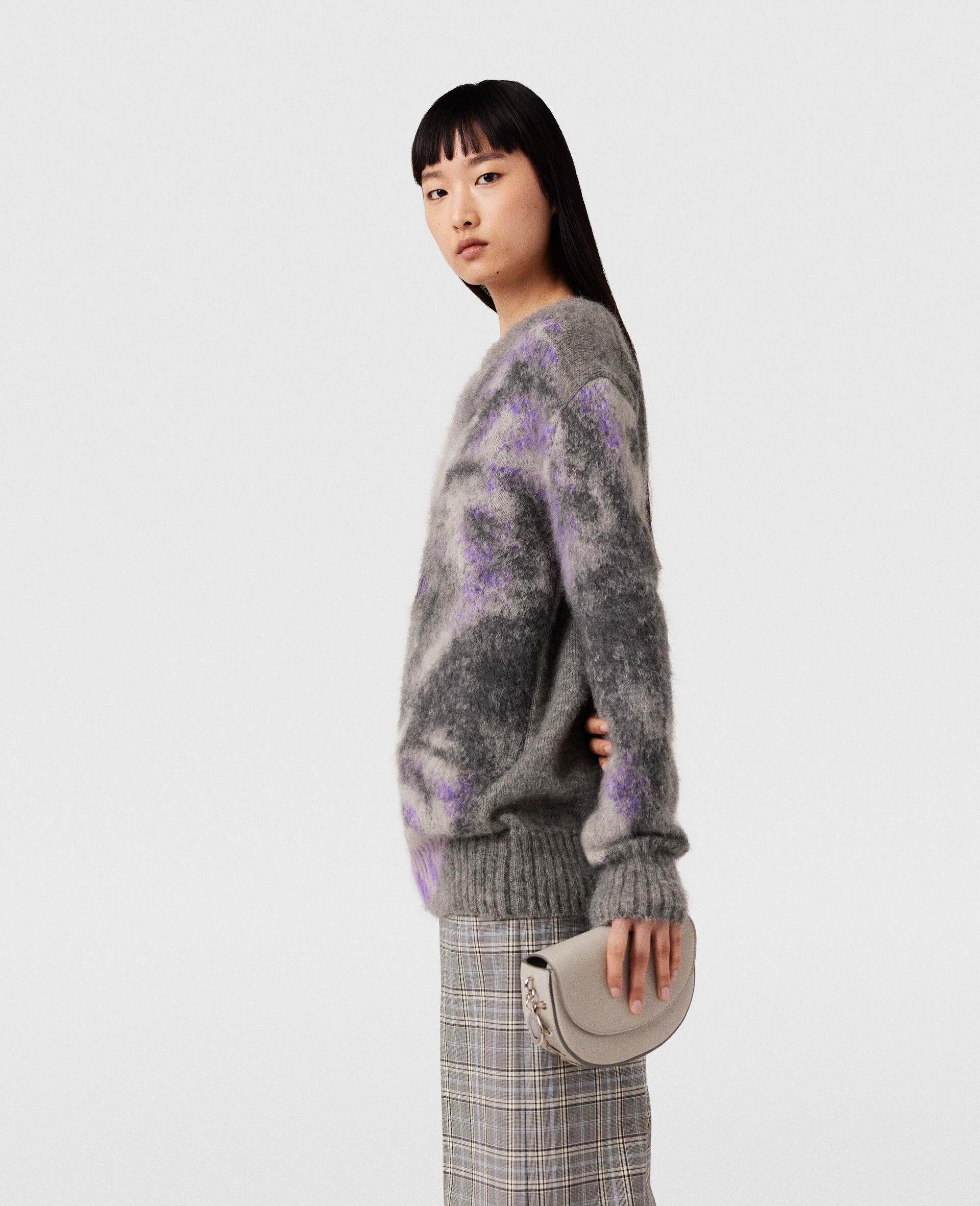 Kitten Graphic Knit Sweater - 2