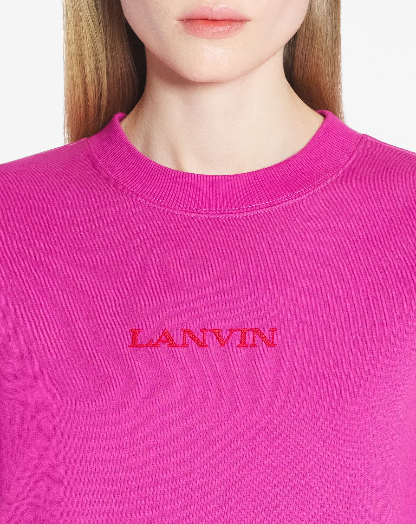 LANVIN EMBROIDERED SWEATSHIRT - 5
