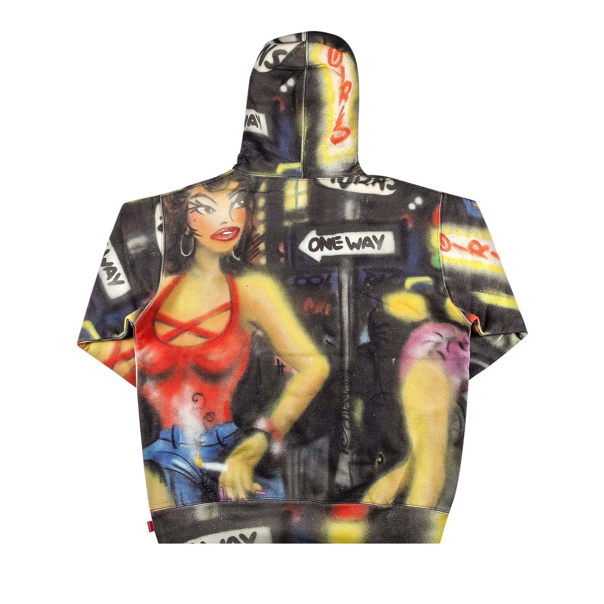 Supreme x Lady Pink Hooded Sweatshirt 'Multicolor' - 2