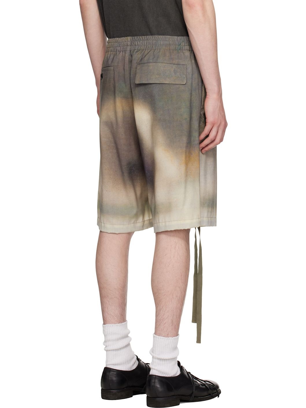 Brown & Gray UC1E4509 Shorts - 3