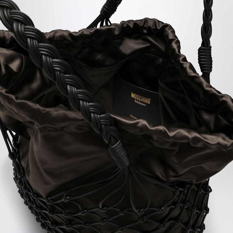 【関税＆送料込み】Moschino Basket Net Nappa Bag Moschino Moschino Large Basket Net Nappa Bag | baltini