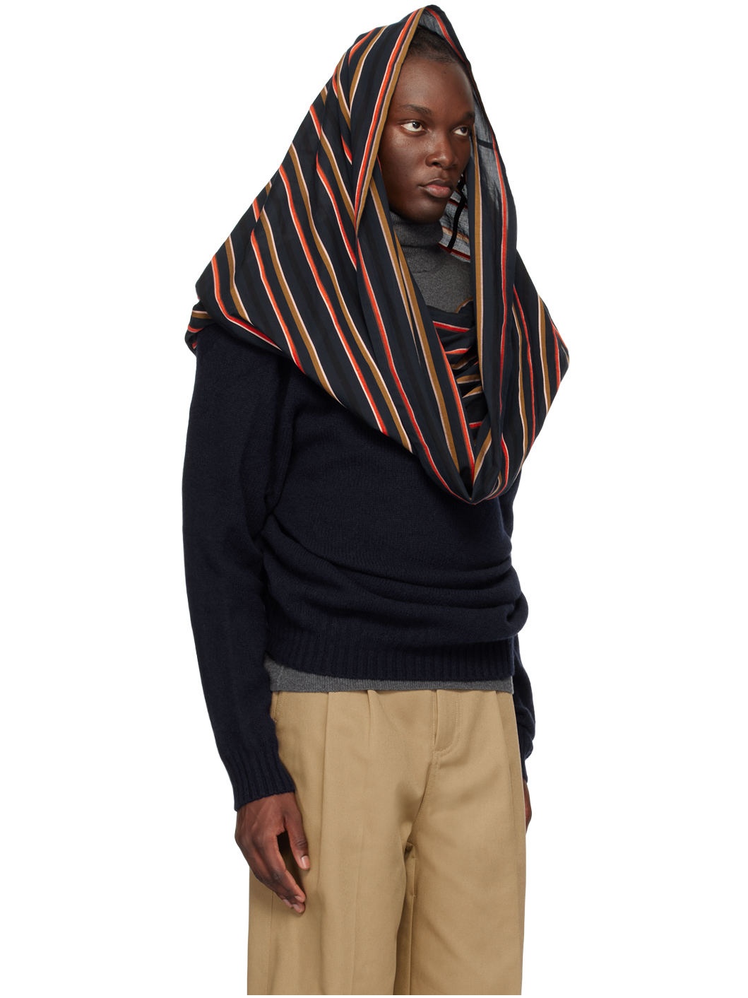 Navy Nº78 Backfrontals Sweater - 2