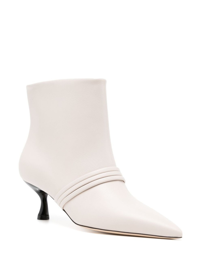 MALONE SOULIERS Lionne 45mm leather ankle boots outlook