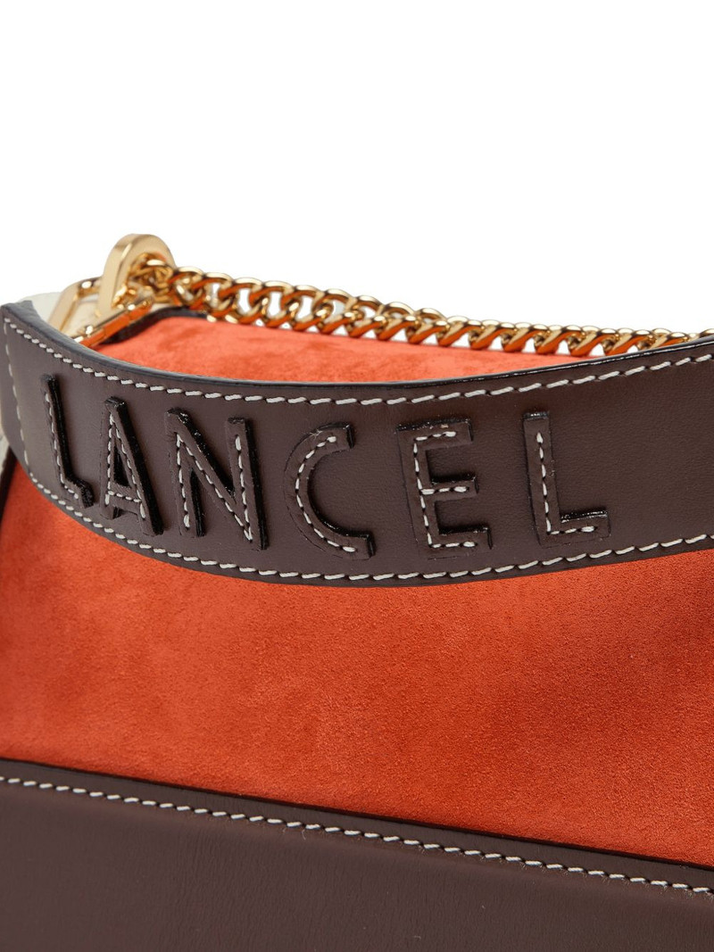Ninon logo handle flap tote bag 5