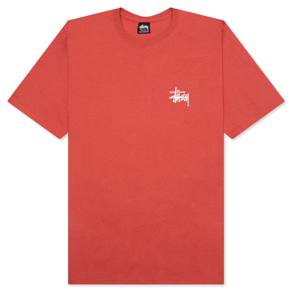 BASIC STUSSY TEE - PEPPER - 1