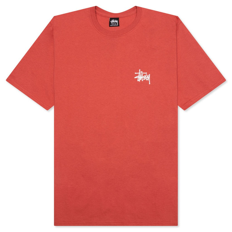 BASIC STUSSY TEE - PEPPER - 1