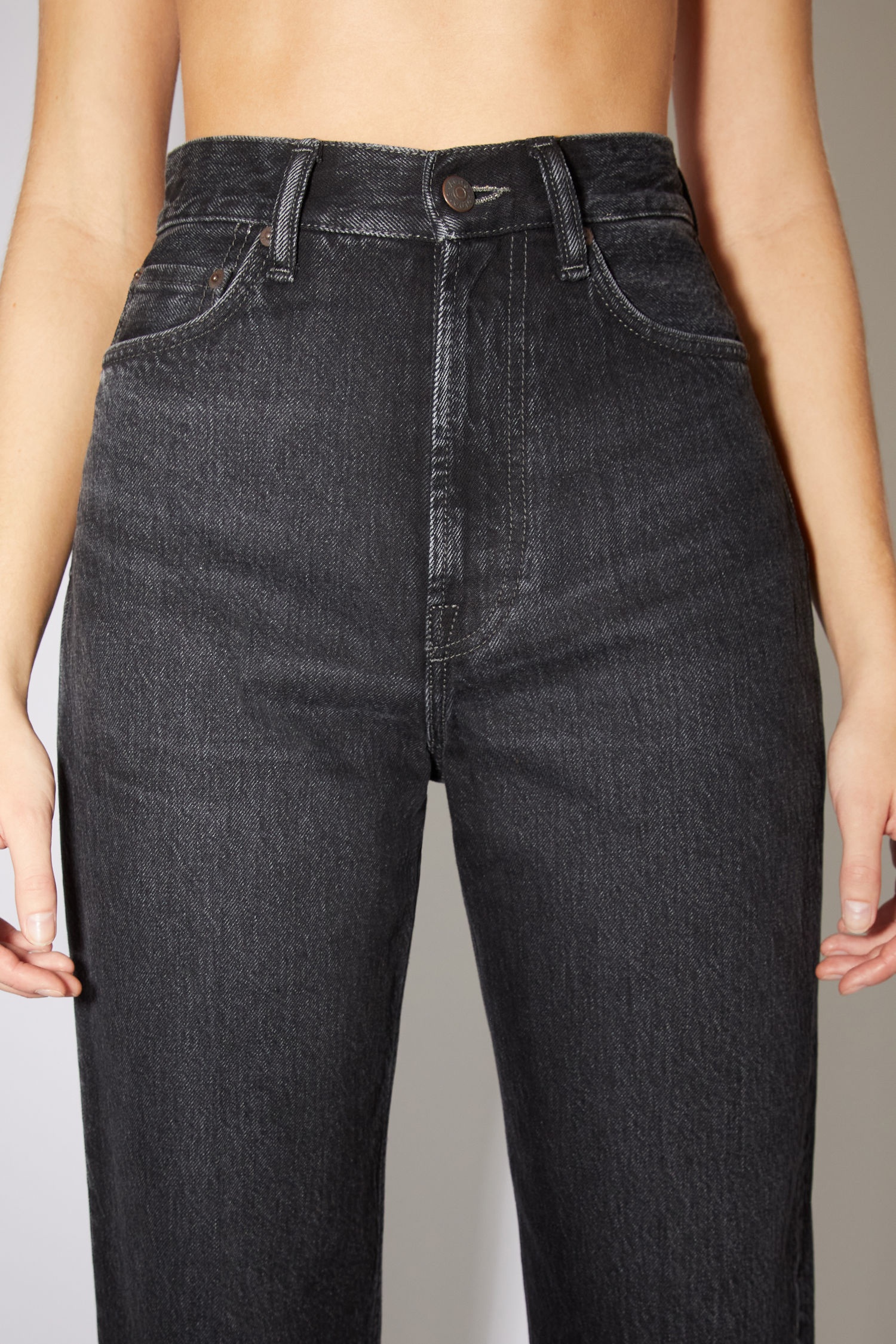 Relaxed fit jeans - Black - 6