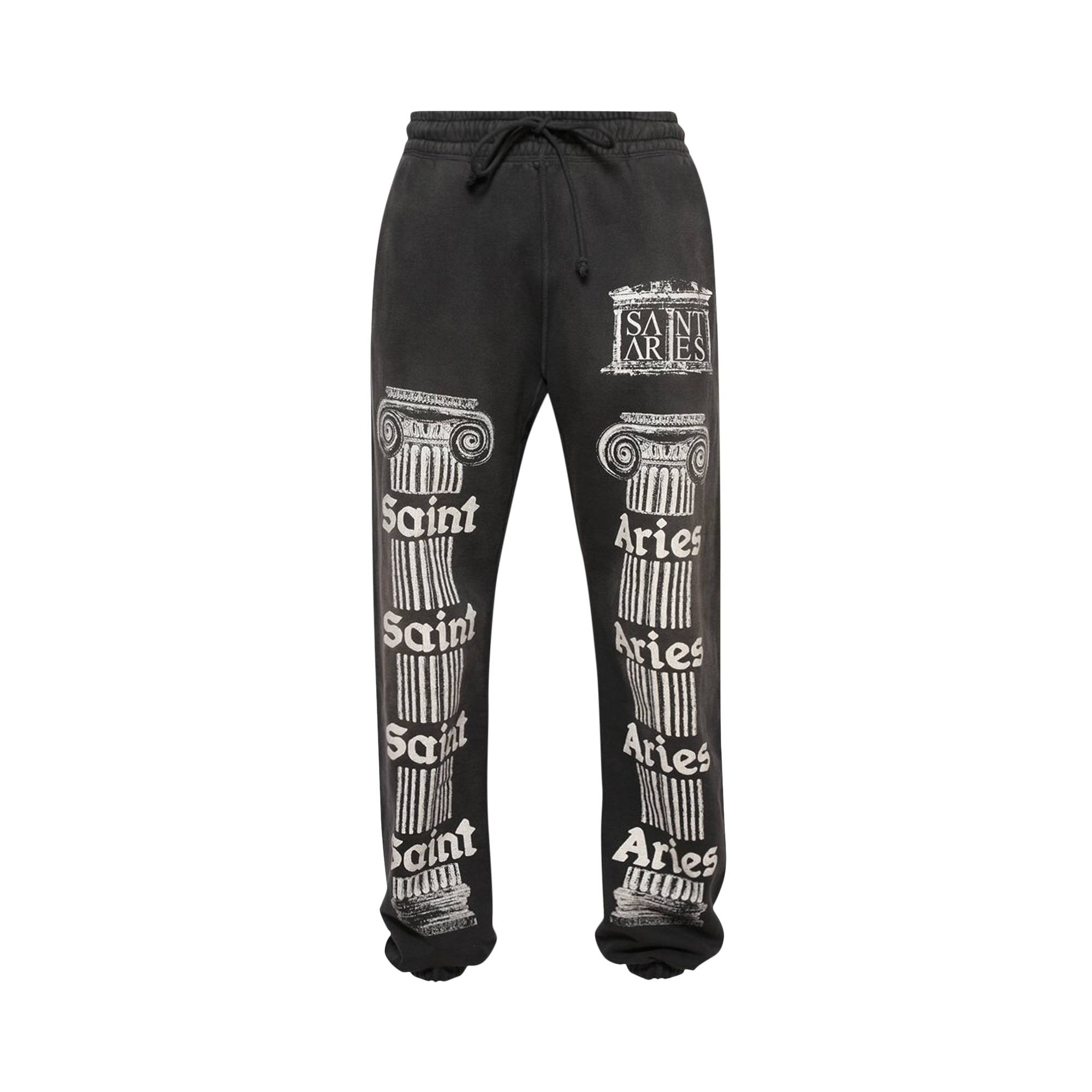 Saint Michael Aries Sweatpants 'Black' - 1