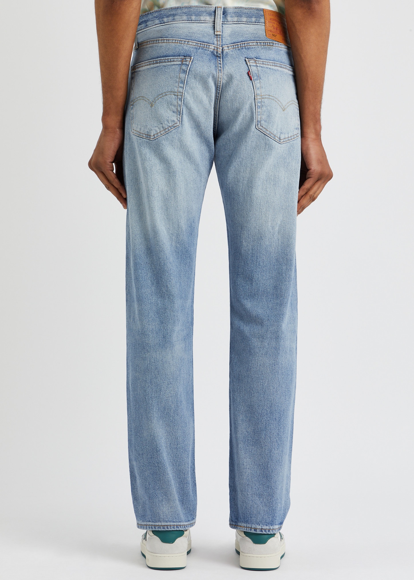 501 straight-leg jeans - 3