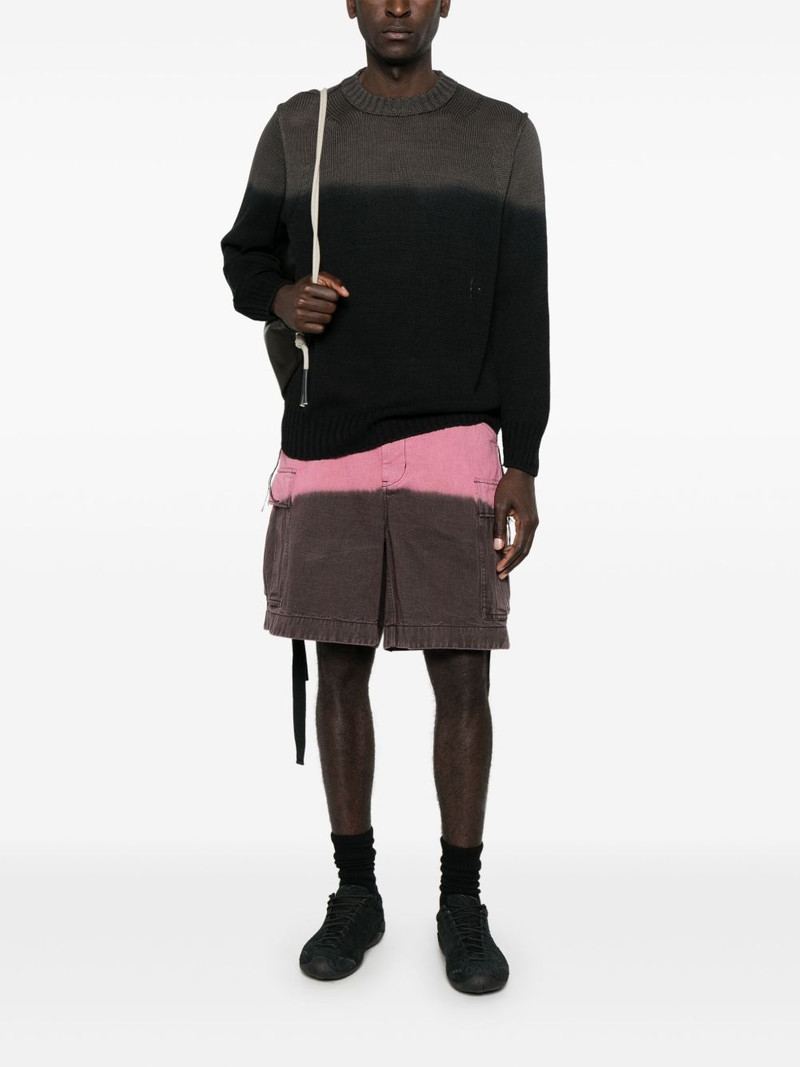 sacai crew-neck sweater outlook