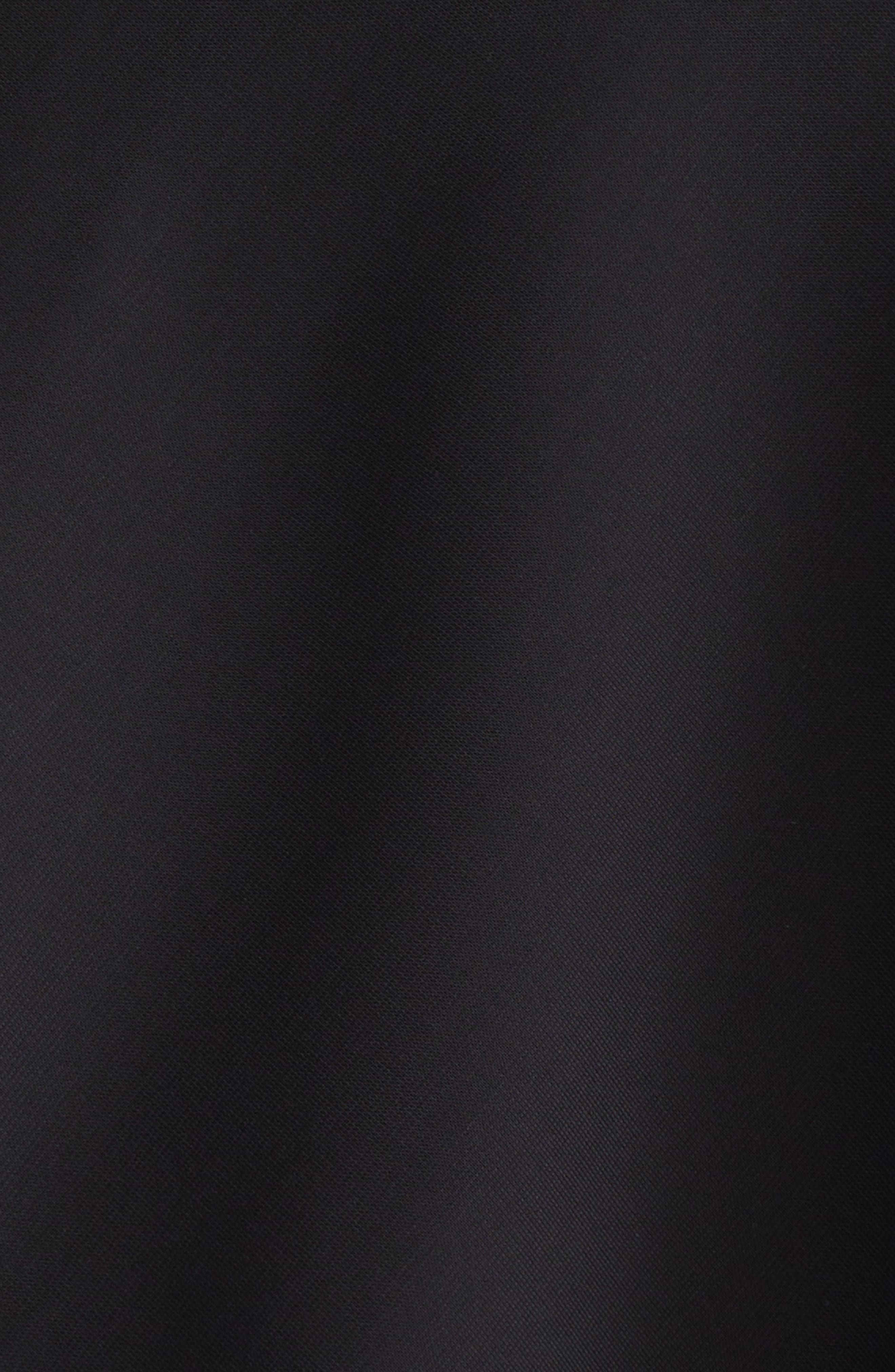 Jean Paul Gaultier Draped Pierced Detail Jersey Dress in Black at Nordstrom - 6