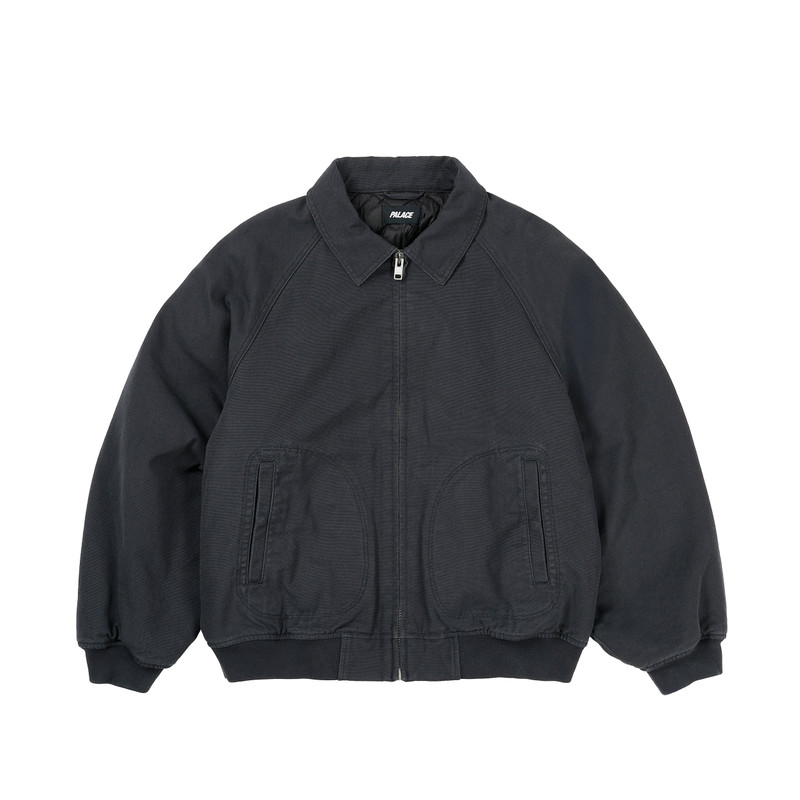 PALACE BOSSY CANVAS JACKET BLACK outlook