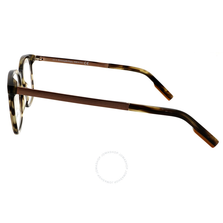 Ermenegildo Zegna Demo Square Men's Eyeglasses EZ5143 055 53 - 3