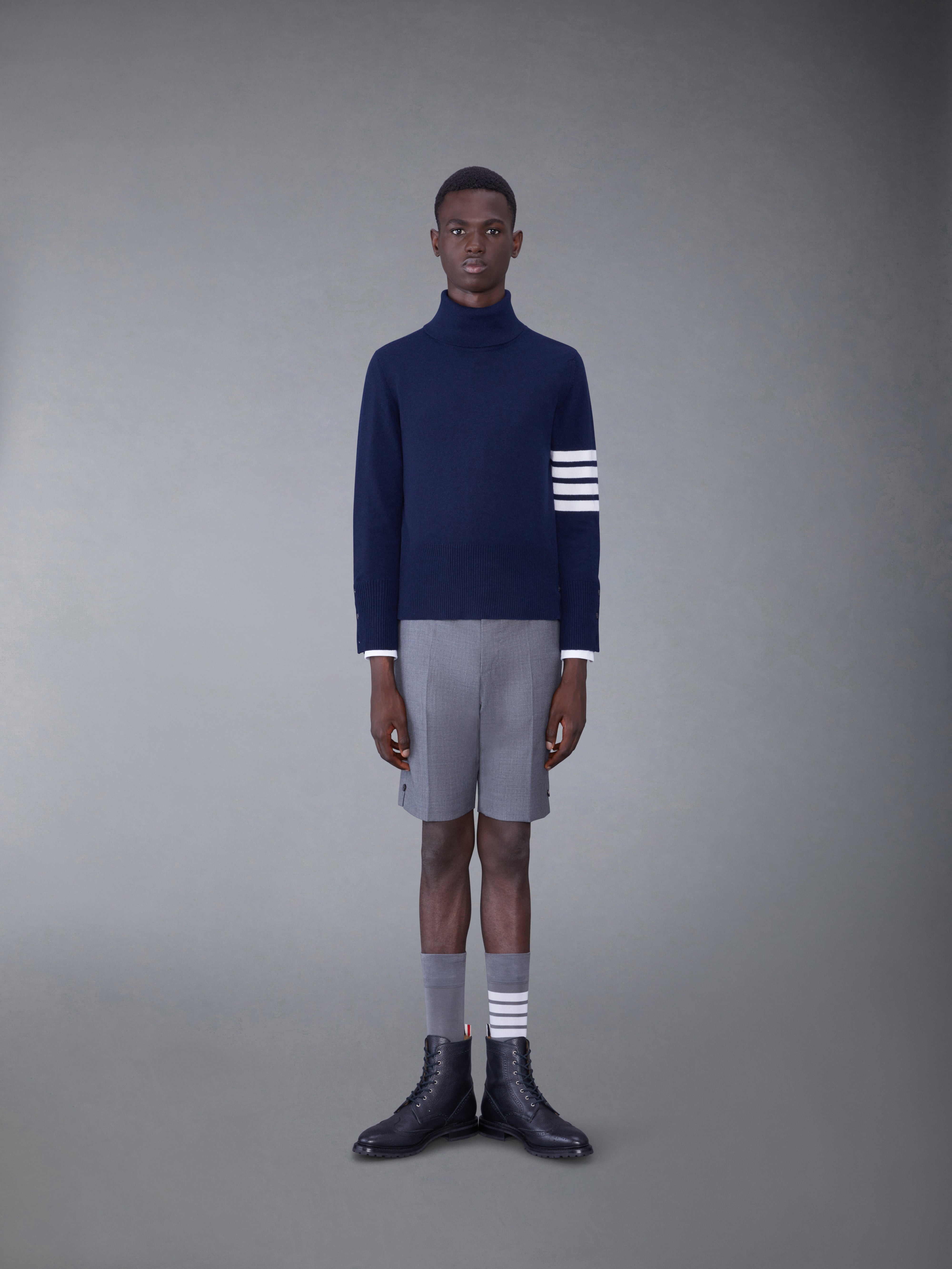 CASHMERE 4-BAR CLASSIC TURTLENECK - 3
