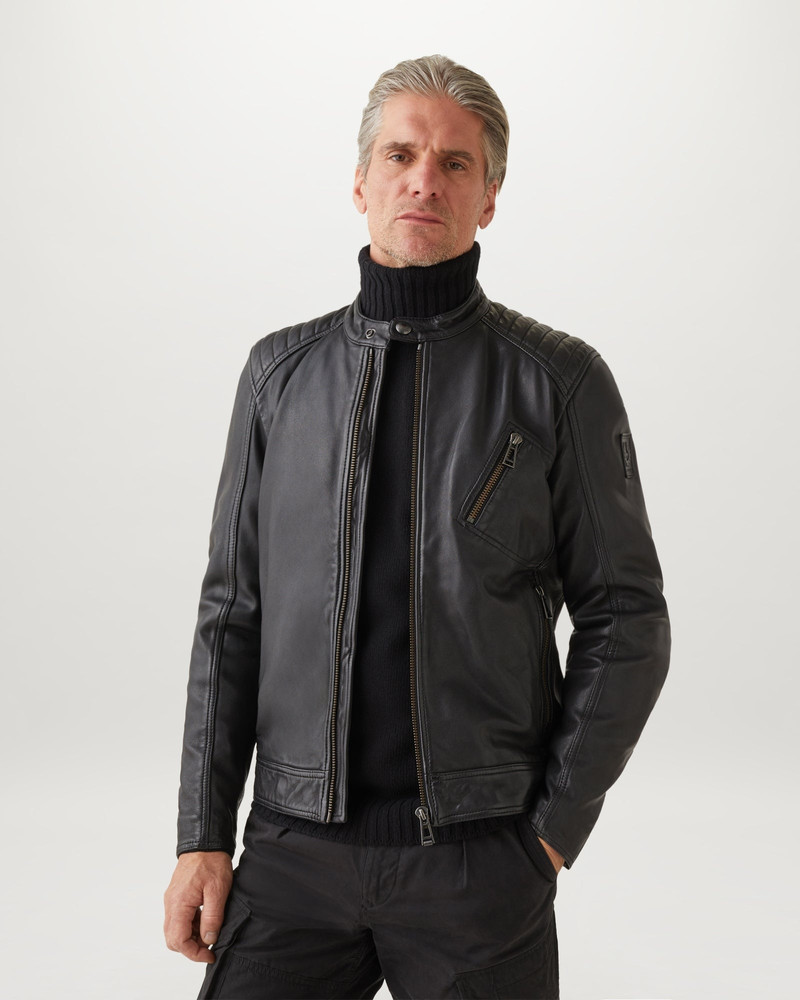 Belstaff V RACER LEATHER JACKET outlook