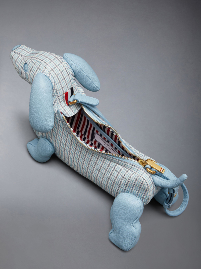 Hector check-pattern handbag 5