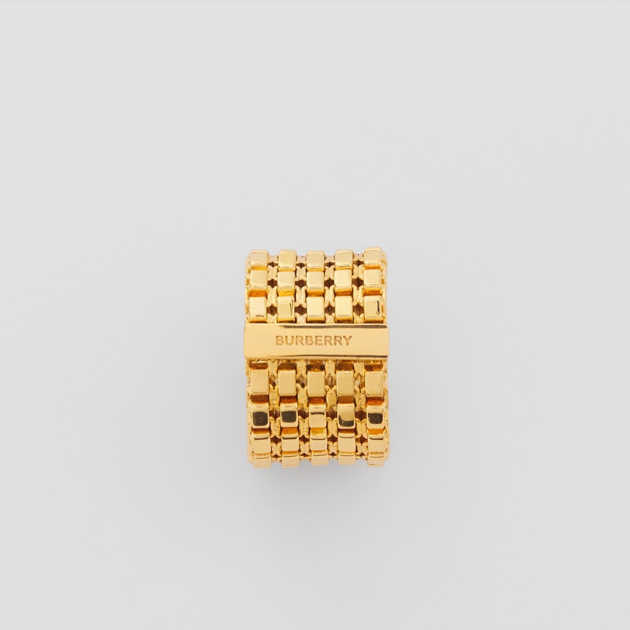 Gold-plated Chain-link Ring - 5